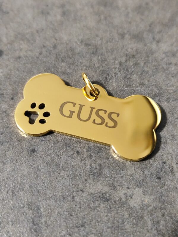 🐾 Médaille ou étiquette d’identification pour chien – Image 2
