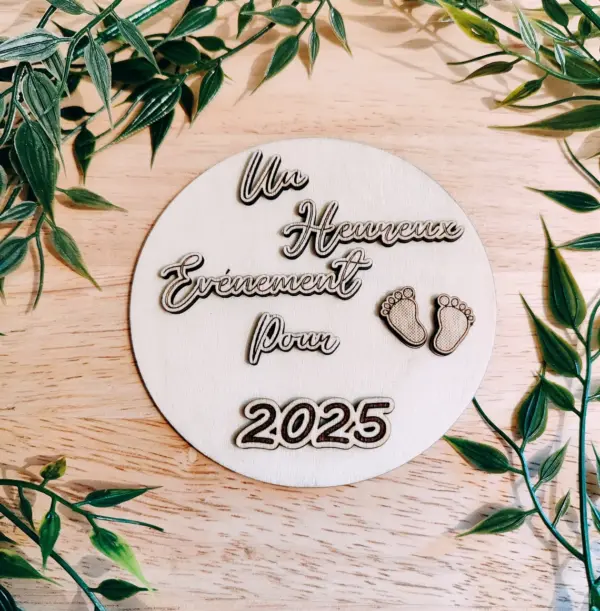 🎉 Pancarte Heureux événement