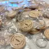 🔑 Porte-clés Rond en Bois de Hêtre – Image 2
