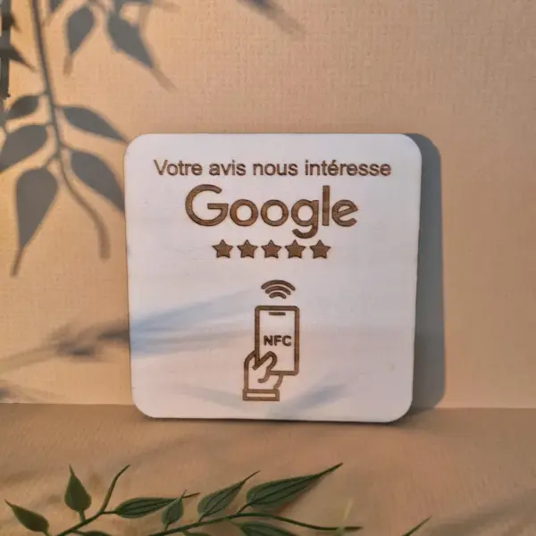 📲 Plaque d’Avis Sans Contact – NFC / QR Code – Image 7