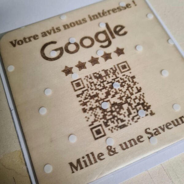 📲 Plaque d’Avis Sans Contact – NFC / QR Code – Image 3