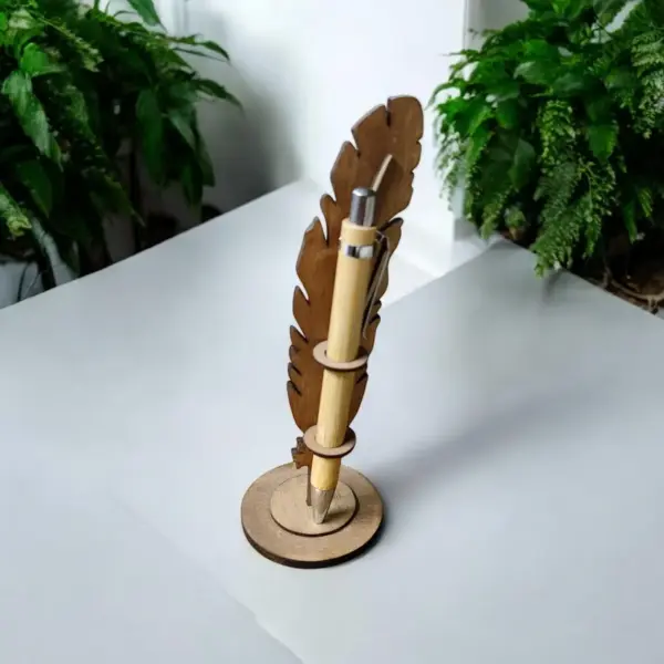 ✒️ Porte-stylo en Bois – Image 2
