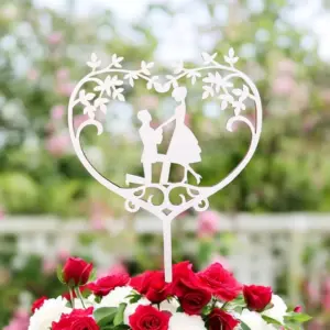 💒 Topper de Gâteau de Mariage