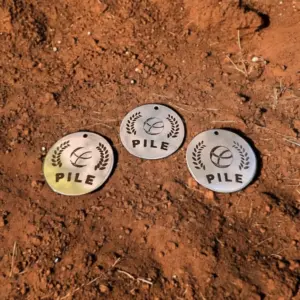 🎁 Médaille Pile ou Face en Acier Inoxydable