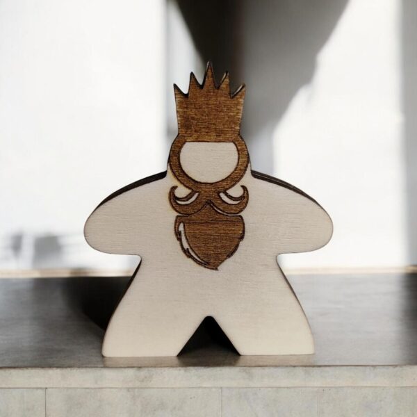 🎲 Personnage en bois Meeple – Image 7