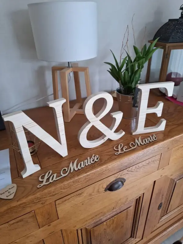 🔤 Lettres en Bois Personnalisées – Image 2